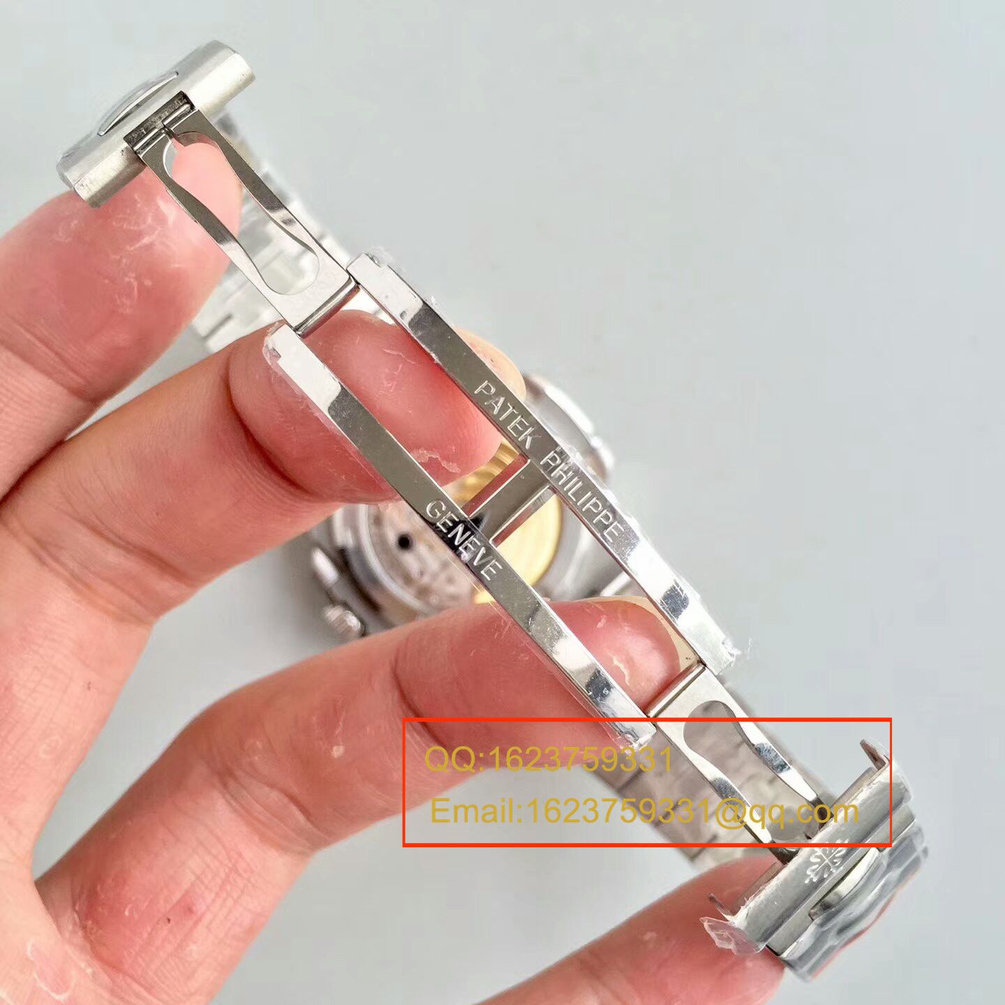   PF  百达翡丽运动系列5711G 白金腕表钢带款(鹦鹉螺) / BDBC201