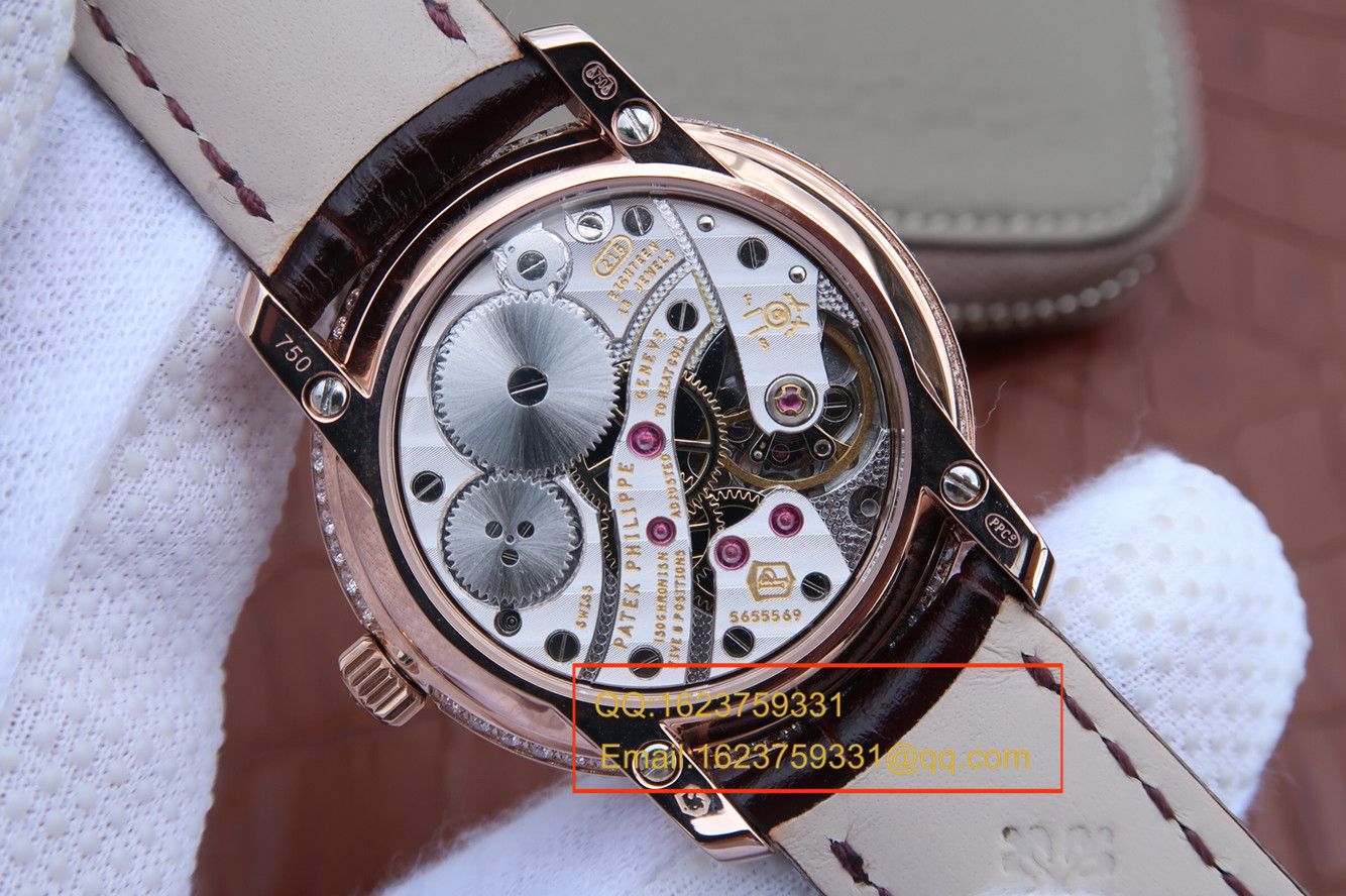   KG  百达翡丽复杂功能计时系列4968R-001 玫瑰金女士腕表 / BD211A