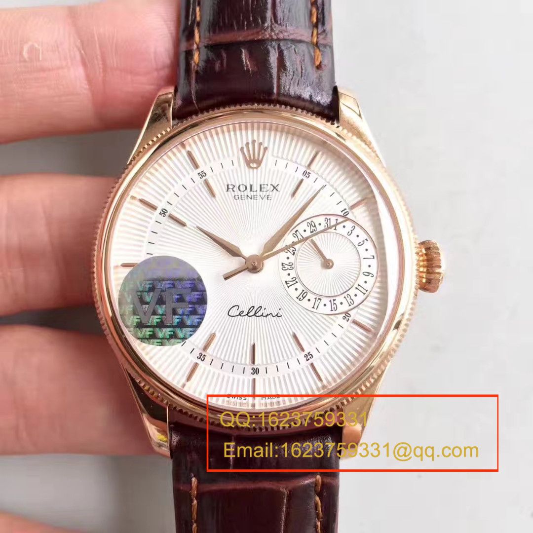   VF厂劳力士切利尼系列50519白盘/黑盘/玫瑰金四面可选腕表 / R152