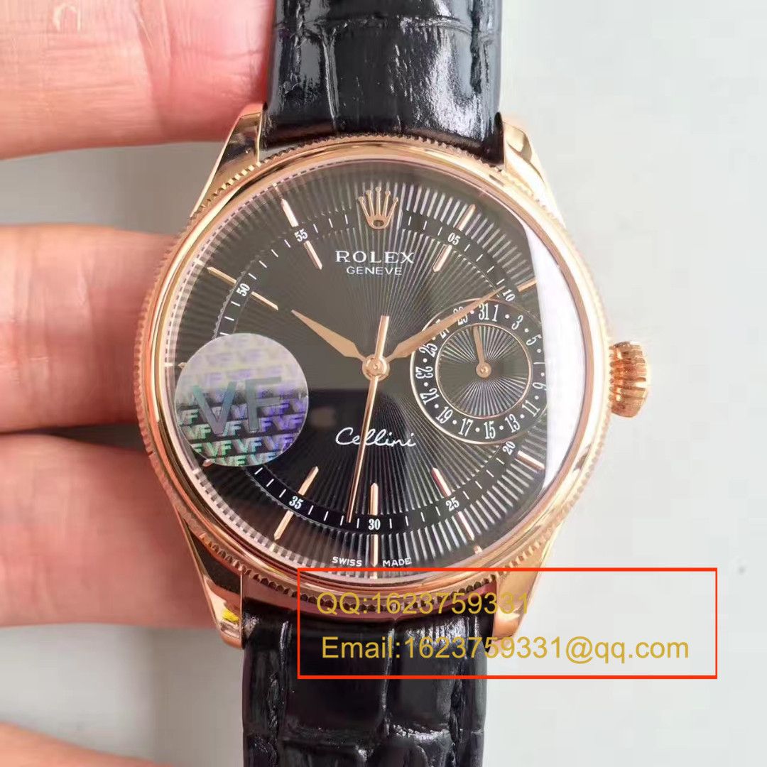   VF厂劳力士切利尼系列50519白盘/黑盘/玫瑰金四面可选腕表 / R152