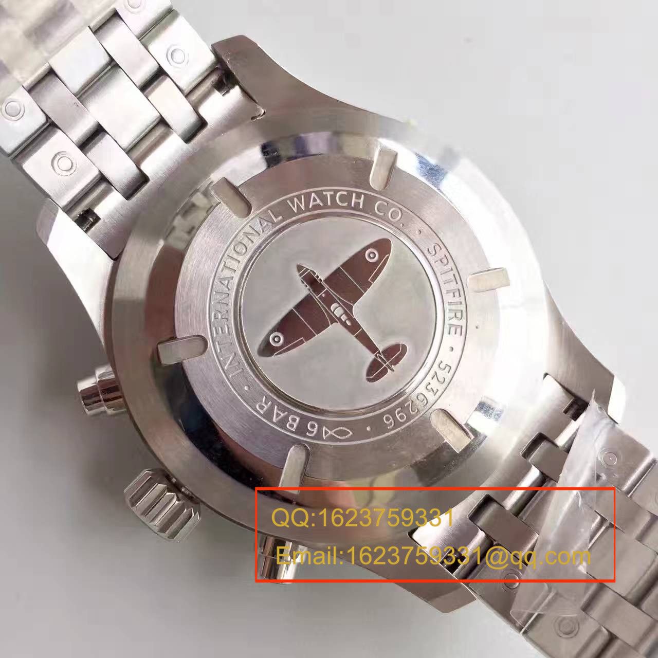   ZF厂出品  万国飞行员系列  IW377719 喷火战机计时机械手表 / WG172