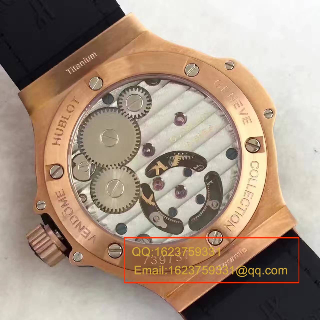   BM厂宇舶《恒宝》系列305.PX.0009.GR《手动陀飞轮》男士手表 / YB007