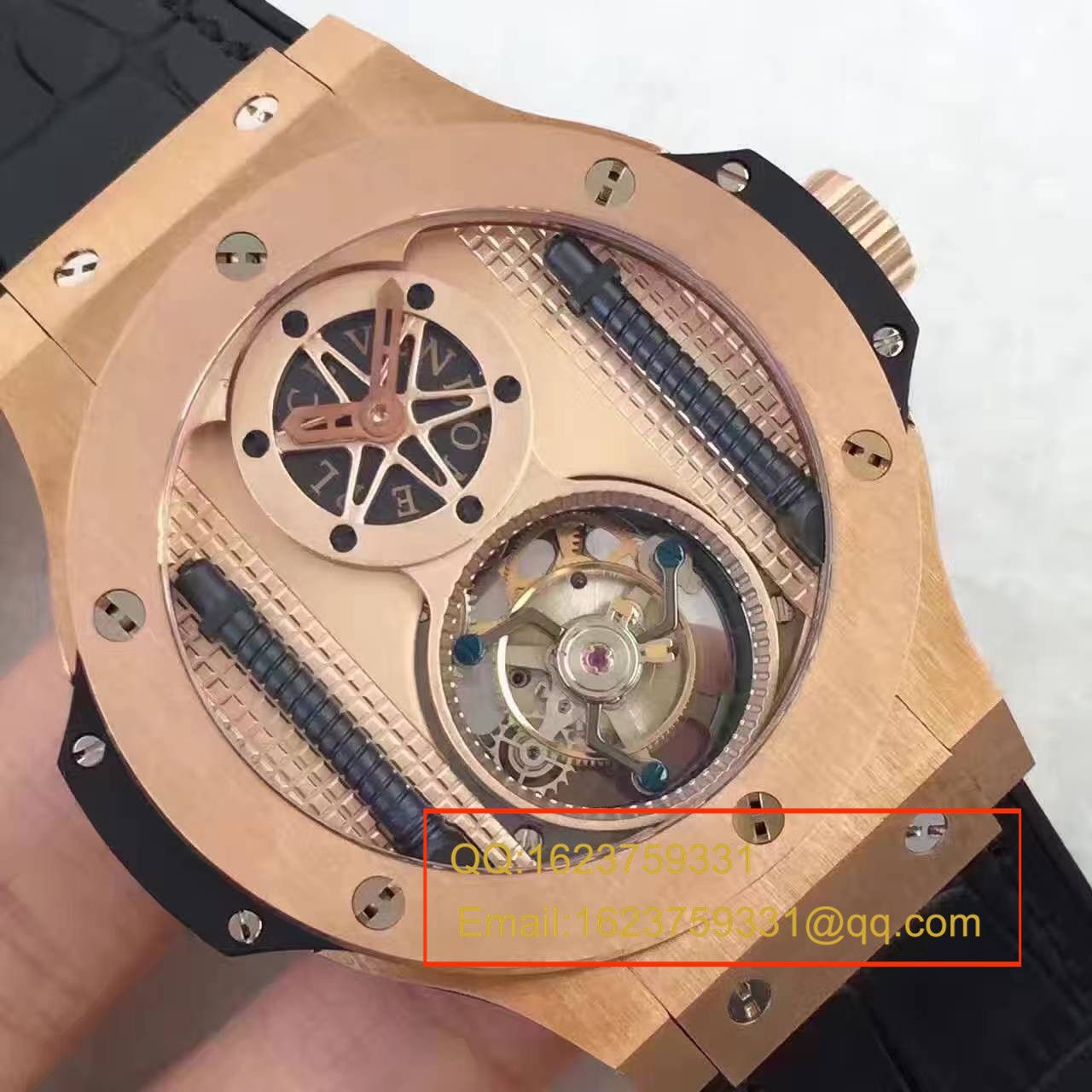   BM厂宇舶《恒宝》系列305.PX.0009.GR《手动陀飞轮》男士手表 / YB007