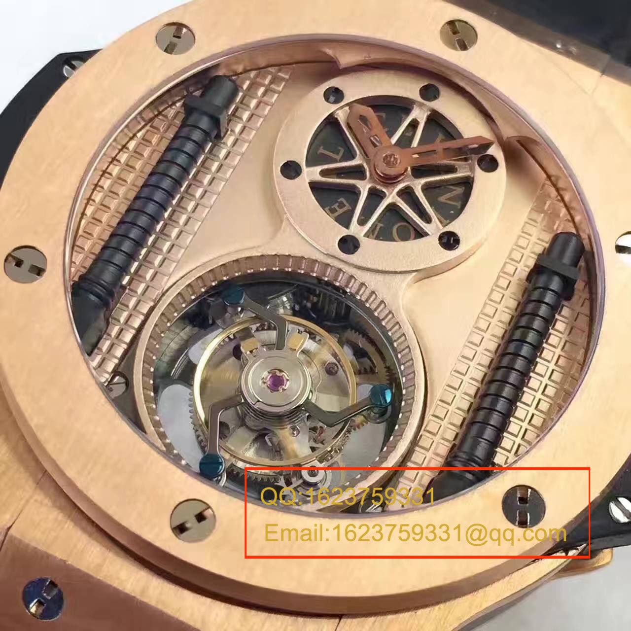   BM厂宇舶《恒宝》系列305.PX.0009.GR《手动陀飞轮》男士手表 / YB007