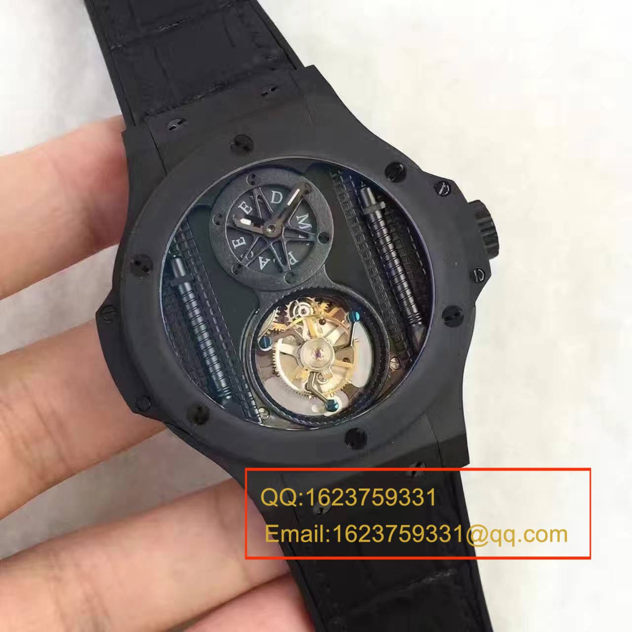   BM厂宇舶《恒宝》王者至尊系列705.CI.0007.RX真陀飞轮手表 / YB008