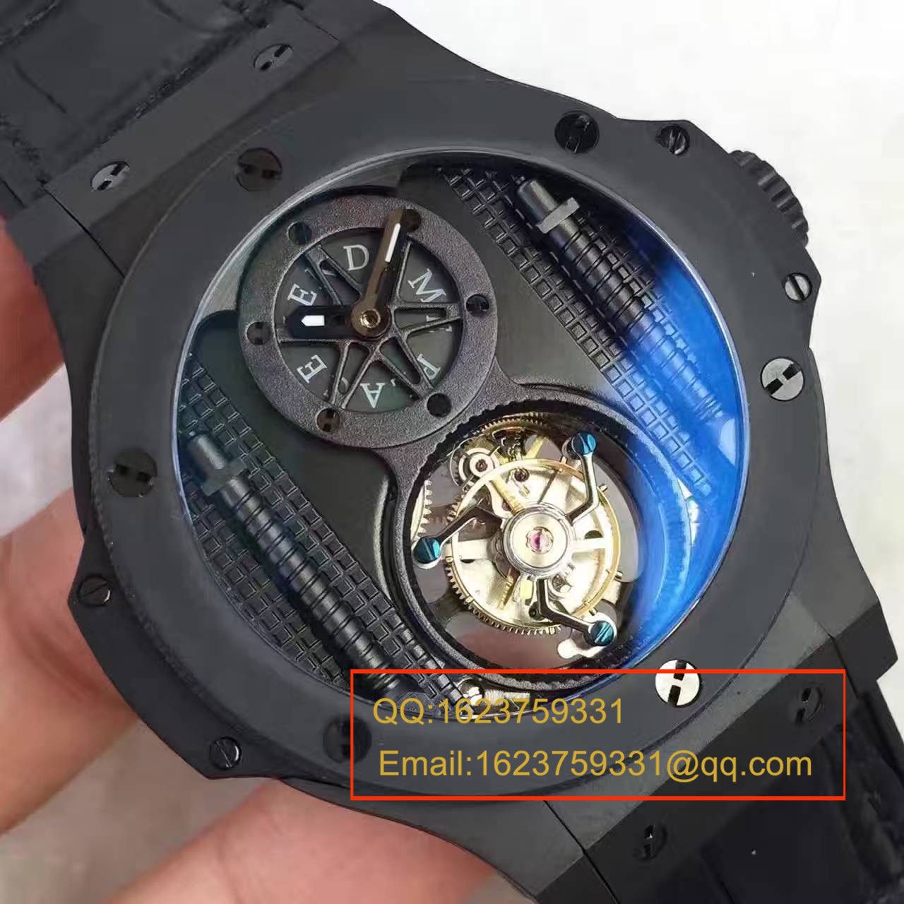   BM厂宇舶《恒宝》王者至尊系列705.CI.0007.RX真陀飞轮手表 / YB008