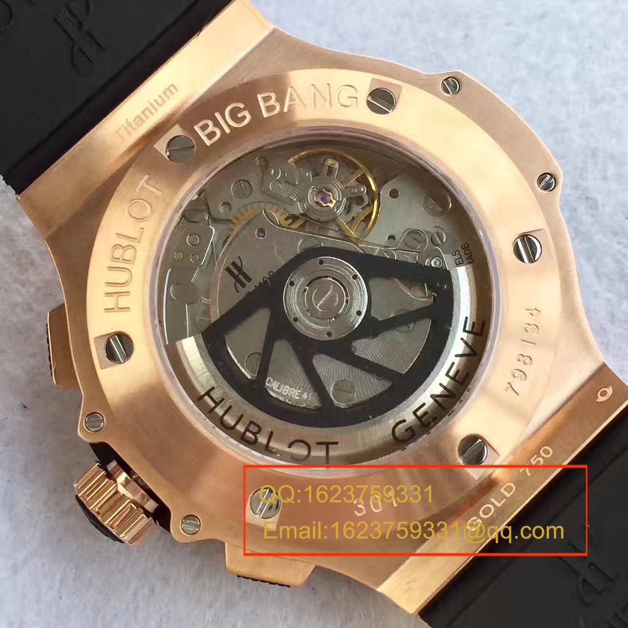   V6厂宇舶HUBLOT系列301.PX.130.RX腕表 / YB030