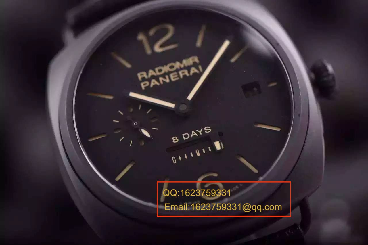 视频评测KW  沛纳海RADIOMIR系列PAM 00384全陶瓷腕表 / PAM00384