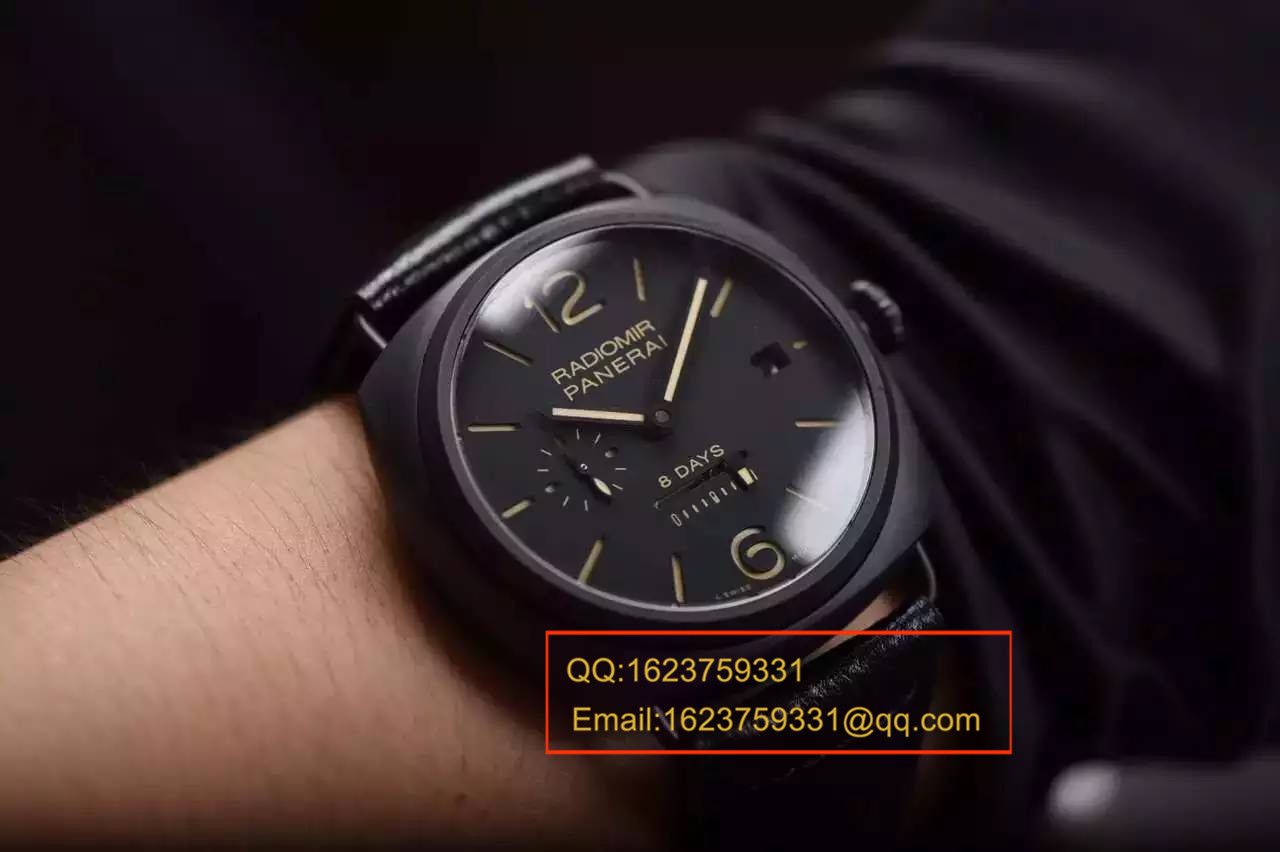 视频评测KW  沛纳海RADIOMIR系列PAM 00384全陶瓷腕表 / PAM00384