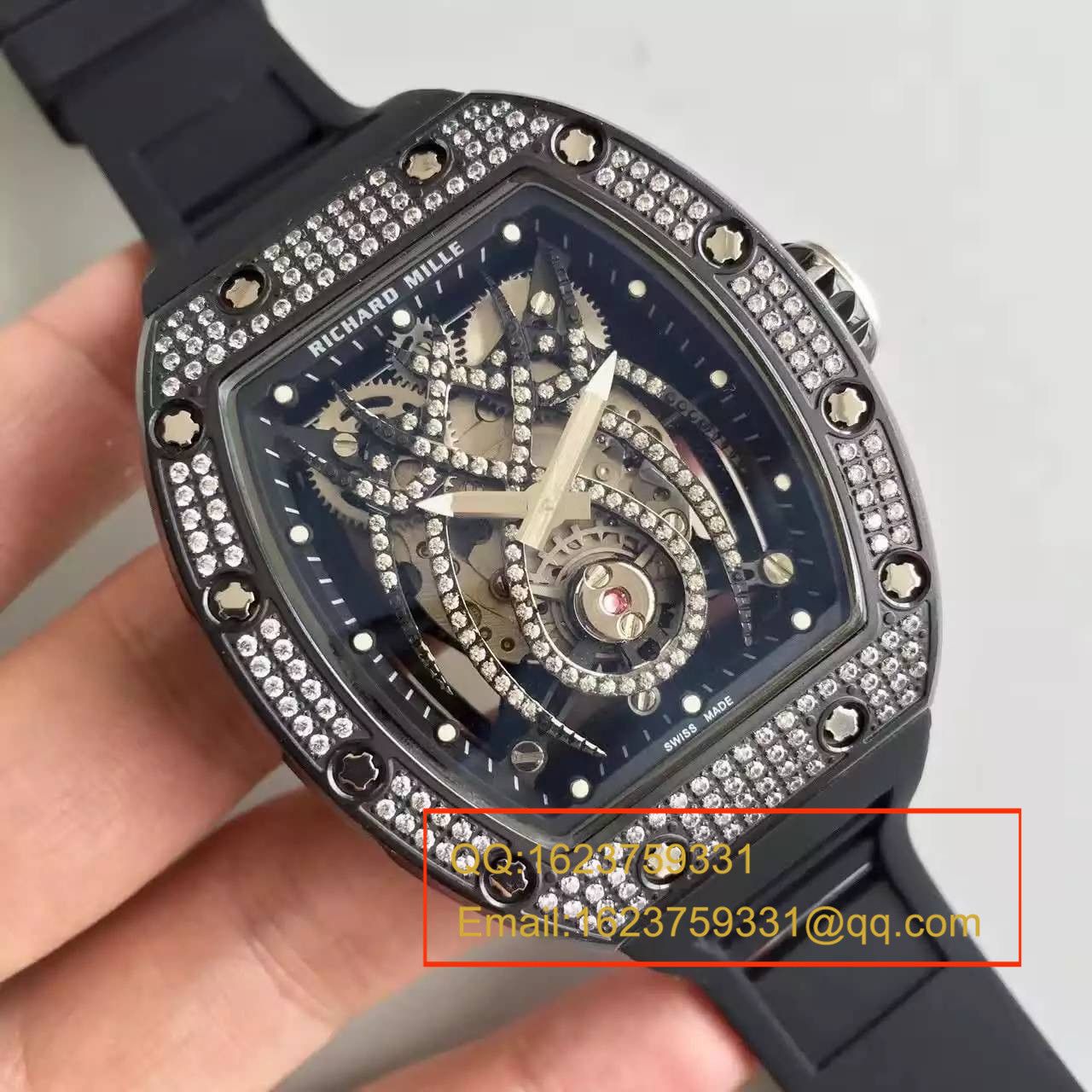   KV  理查德·米勒 女士系列RM 19-01 TOURBILLON NATALIE PORTMAN腕表 / RM 19-01