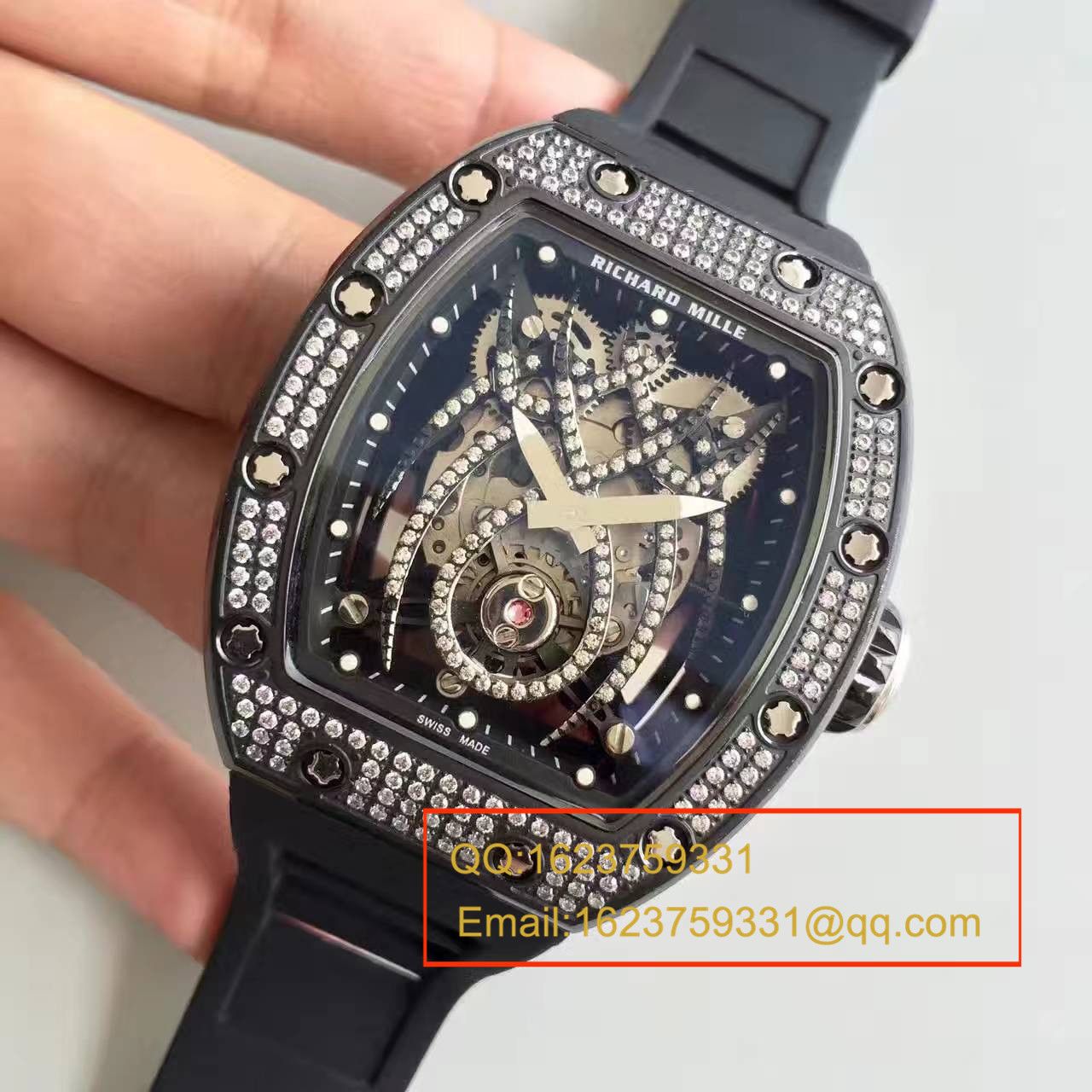   KV  理查德·米勒 女士系列RM 19-01 TOURBILLON NATALIE PORTMAN腕表 / RM 19-01