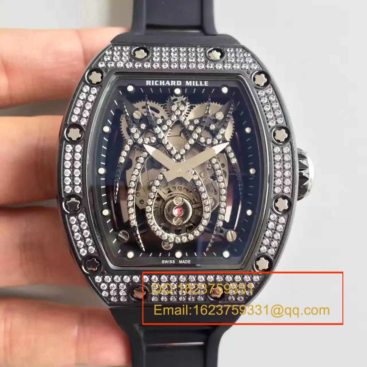   KV  理查德·米勒 女士系列RM 19-01 TOURBILLON NATALIE PORTMAN腕表 / RM 19-01