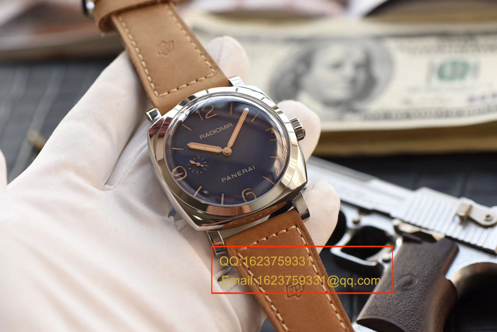 视频评测SF  沛纳海2015年新款蓝面PAM00690腕表 / PAMBB00690