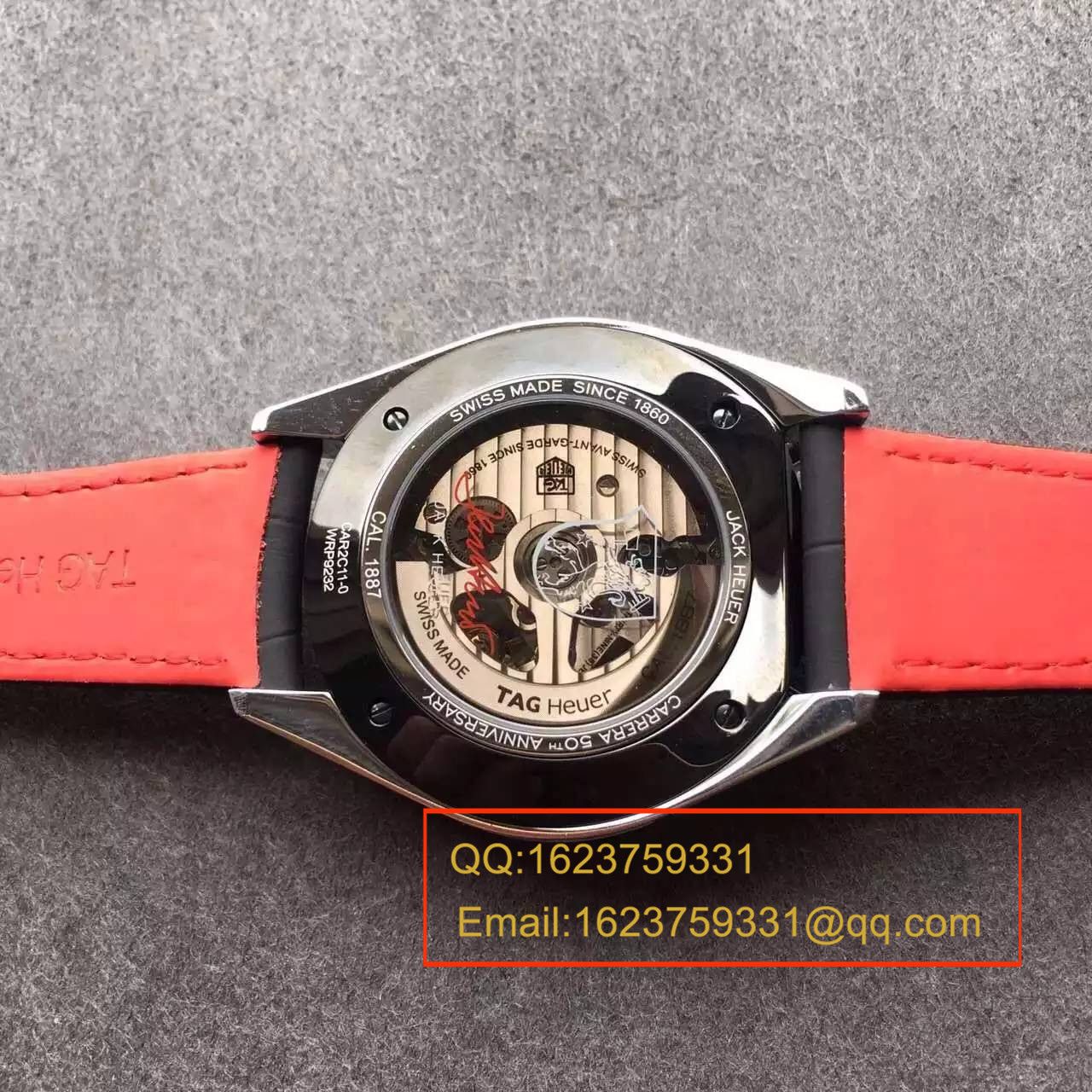   V6厂精  泰格豪雅卡莱拉系列1887系列CAR2C11.FC6327Jack Heuer腕表 / TG010
