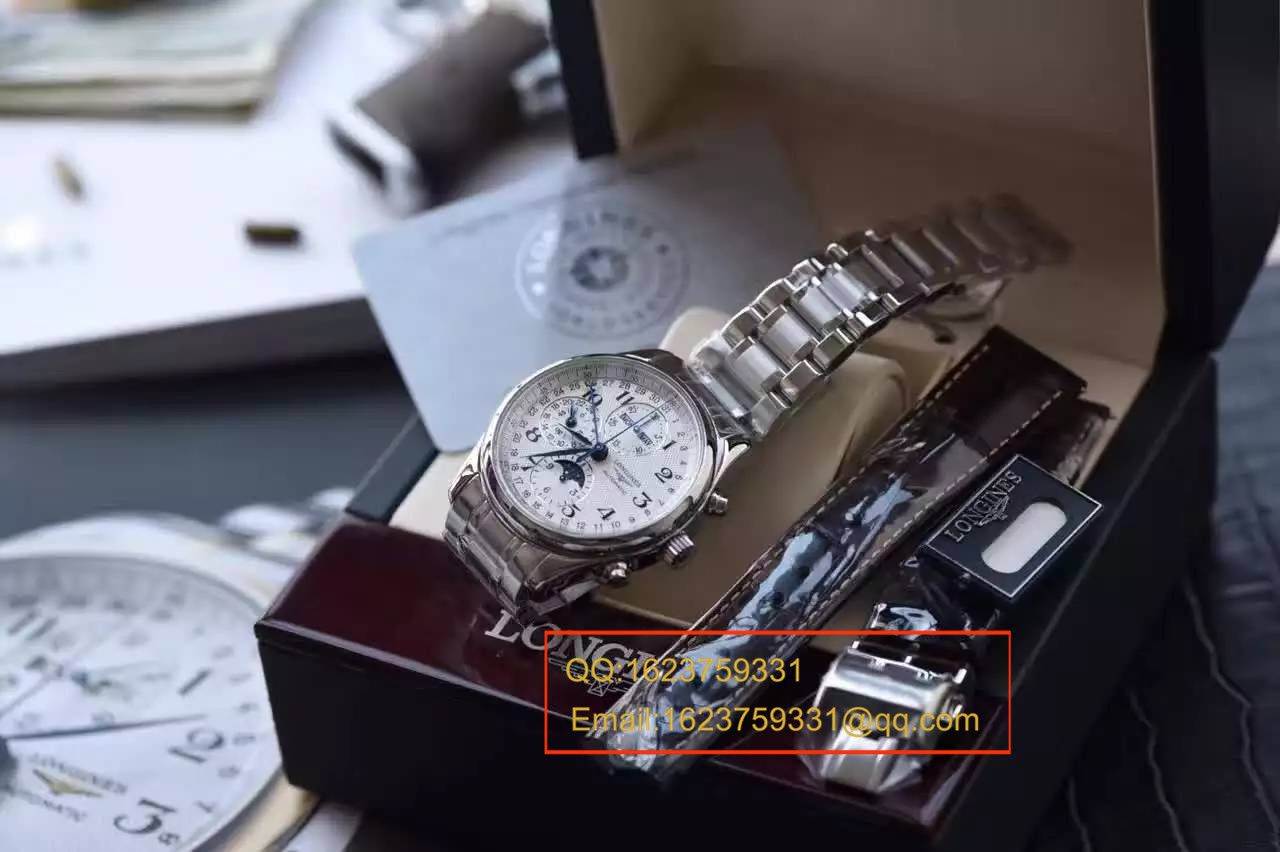 视频评测YL工厂精  浪琴名匠专柜最新款 L2.773.4.78.6月相男表（自动锤L678.2刻字） / L060