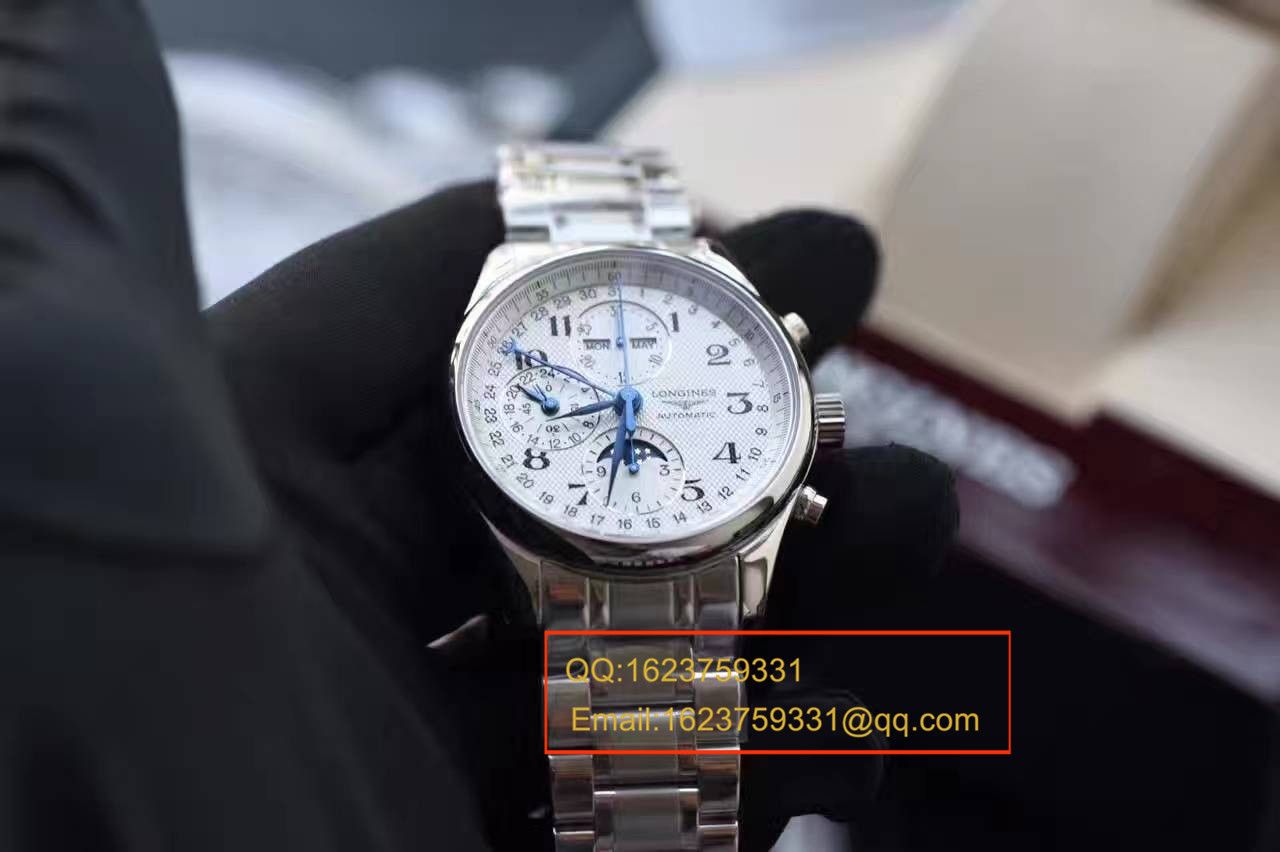 视频评测YL工厂精  浪琴名匠专柜最新款 L2.773.4.78.6月相男表（自动锤L678.2刻字） / L060