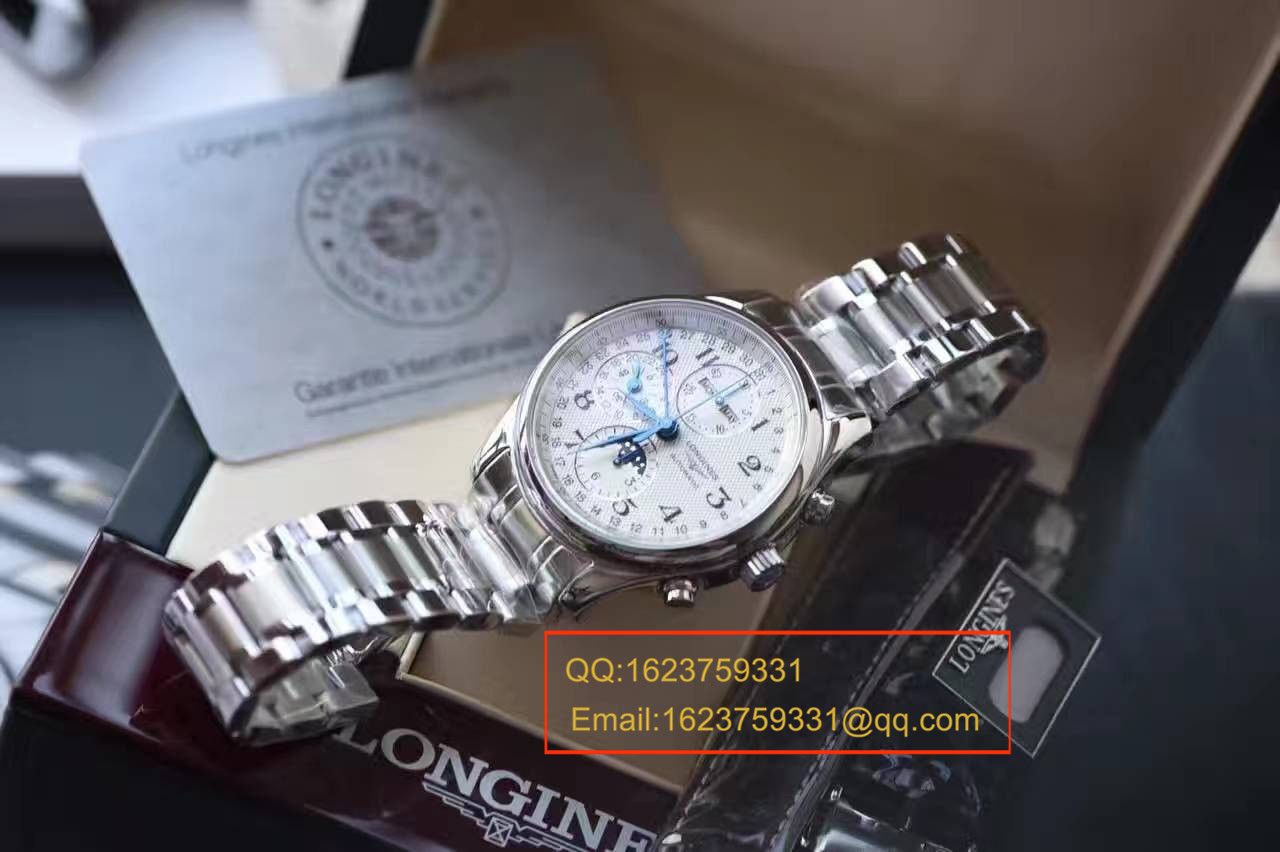 视频评测YL工厂精  浪琴名匠专柜最新款 L2.773.4.78.6月相男表（自动锤L678.2刻字） / L060