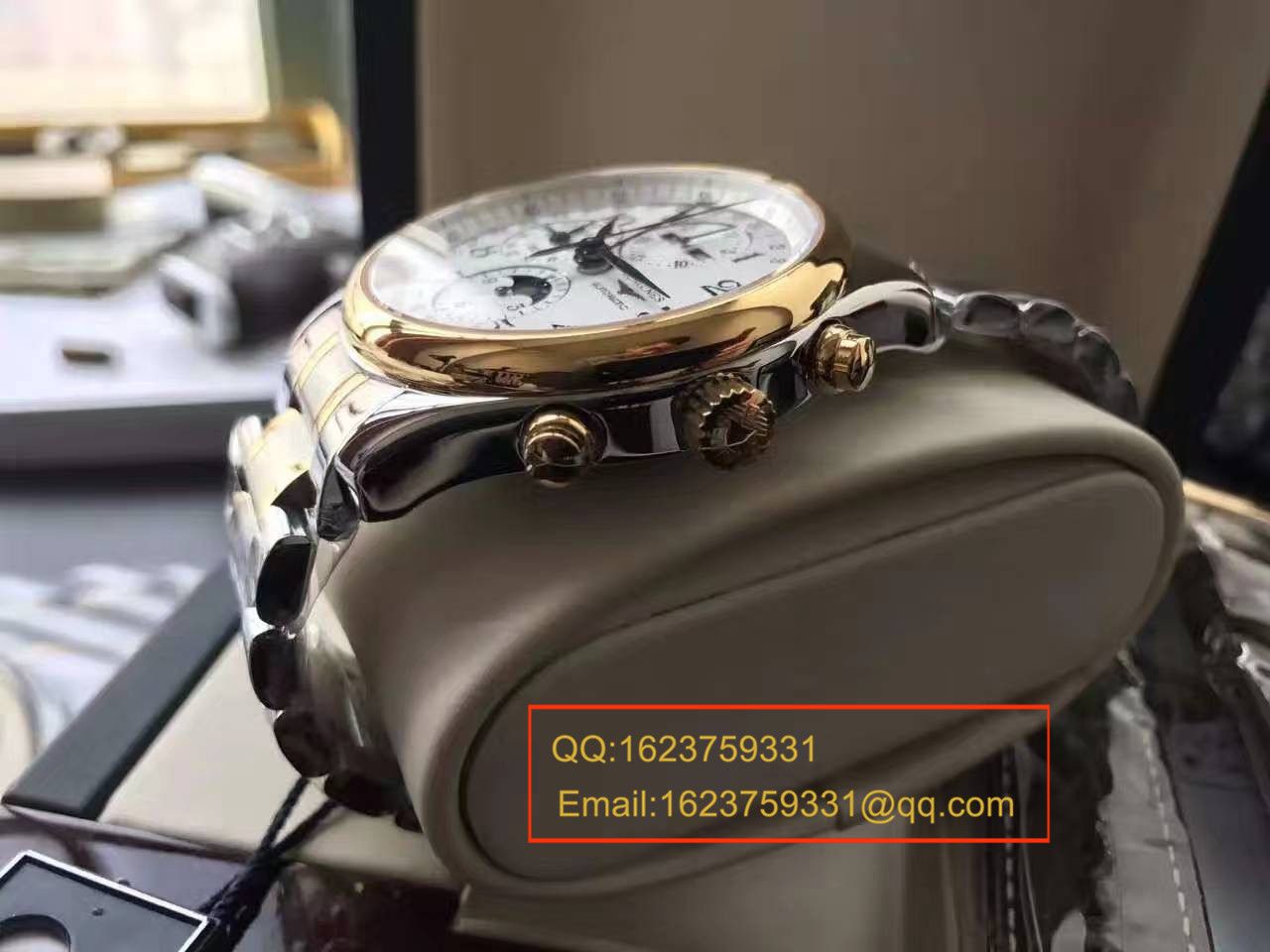 视频评测YL厂浪琴名匠 L2.773.4.78.6月相 最新登场男表（认准自动锤L678.2刻字） / L059