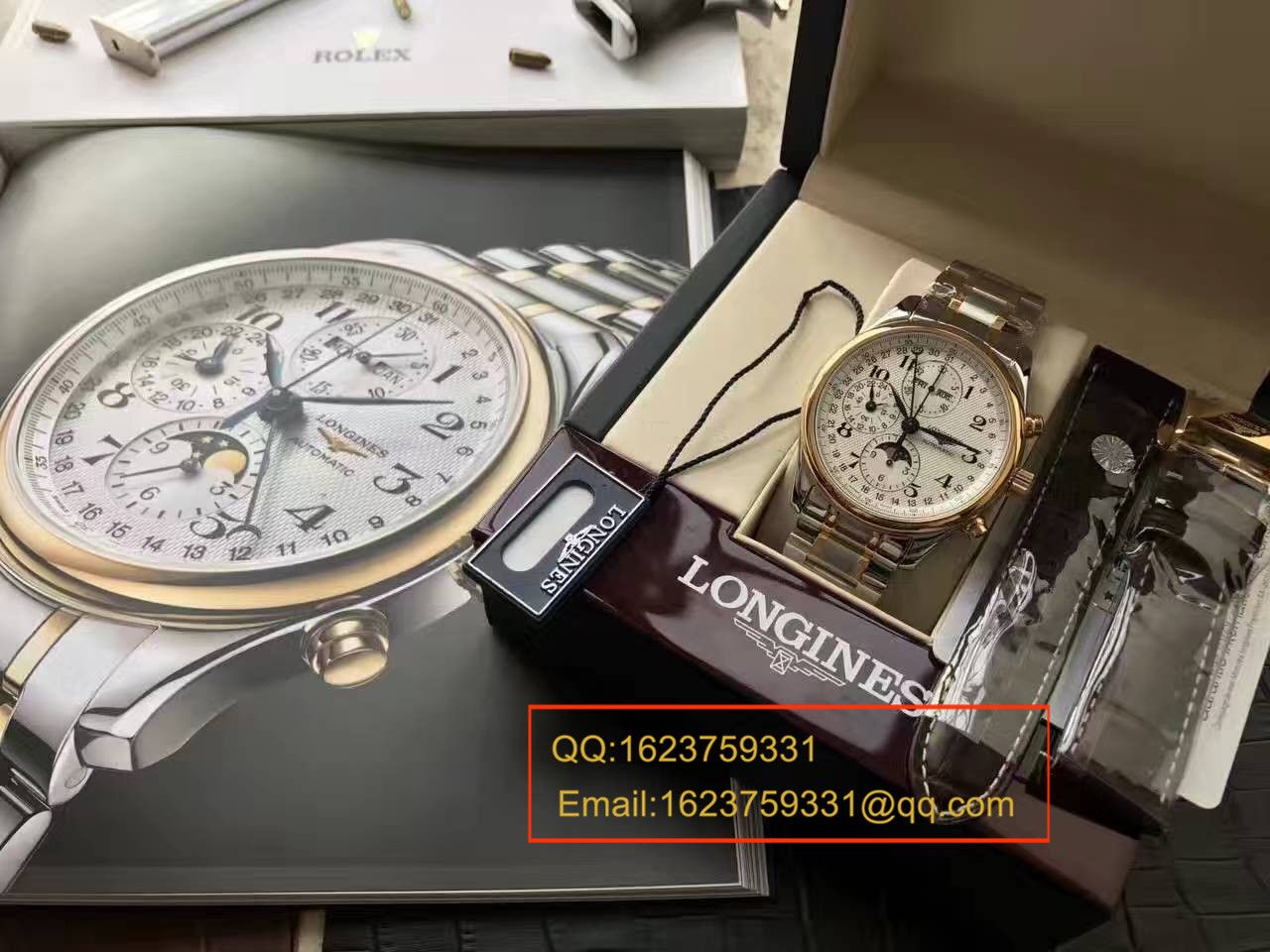 视频评测YL厂浪琴名匠 L2.773.4.78.6月相 最新登场男表（认准自动锤L678.2刻字） / L059