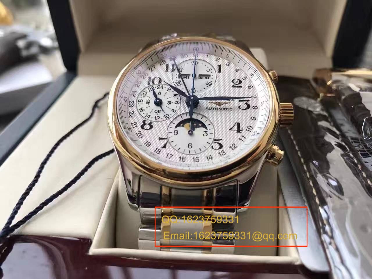 视频评测YL厂浪琴名匠 L2.773.4.78.6月相 最新登场男表（认准自动锤L678.2刻字） / L059