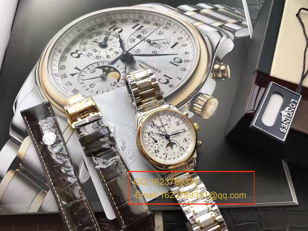 视频评测YL厂浪琴名匠 L2.773.4.78.6月相 最新登场男表（认准自动锤L678.2刻字） / L059