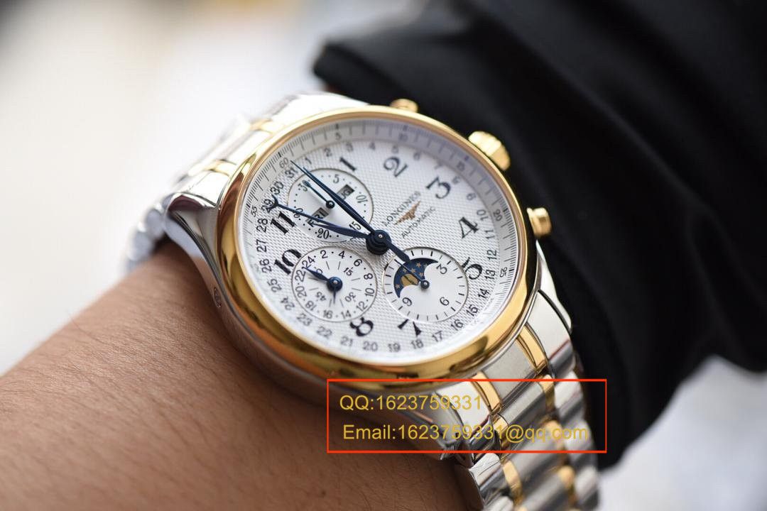 视频评测YL厂浪琴名匠 L2.773.4.78.6月相 最新登场男表（认准自动锤L678.2刻字） / L059