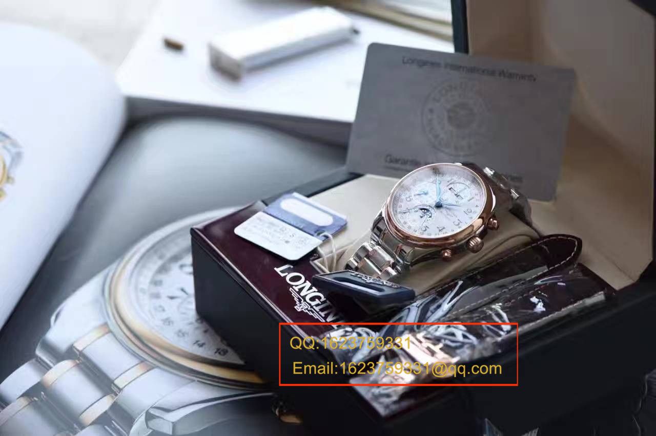 视频评测YL厂浪琴LONGINES名匠系列L2.673.8.78.3月相腕表《间金表带》 / LQ022