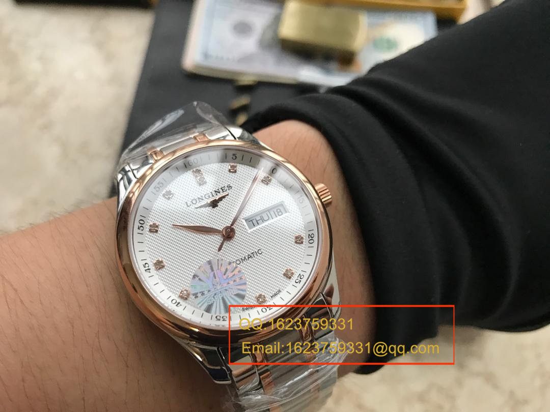 视频评测YL厂高浪琴名匠双历最强版本媲美正品L2.755.4.77.6男表 / L061