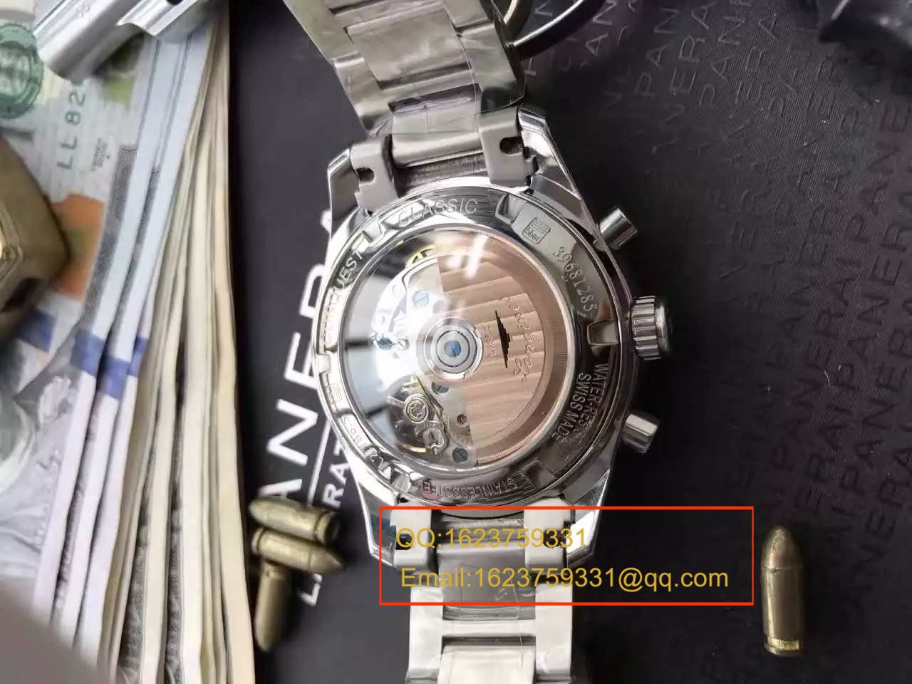 视频评测YL  浪琴康铂系列L2.786.4.56.6男表 / LAF055