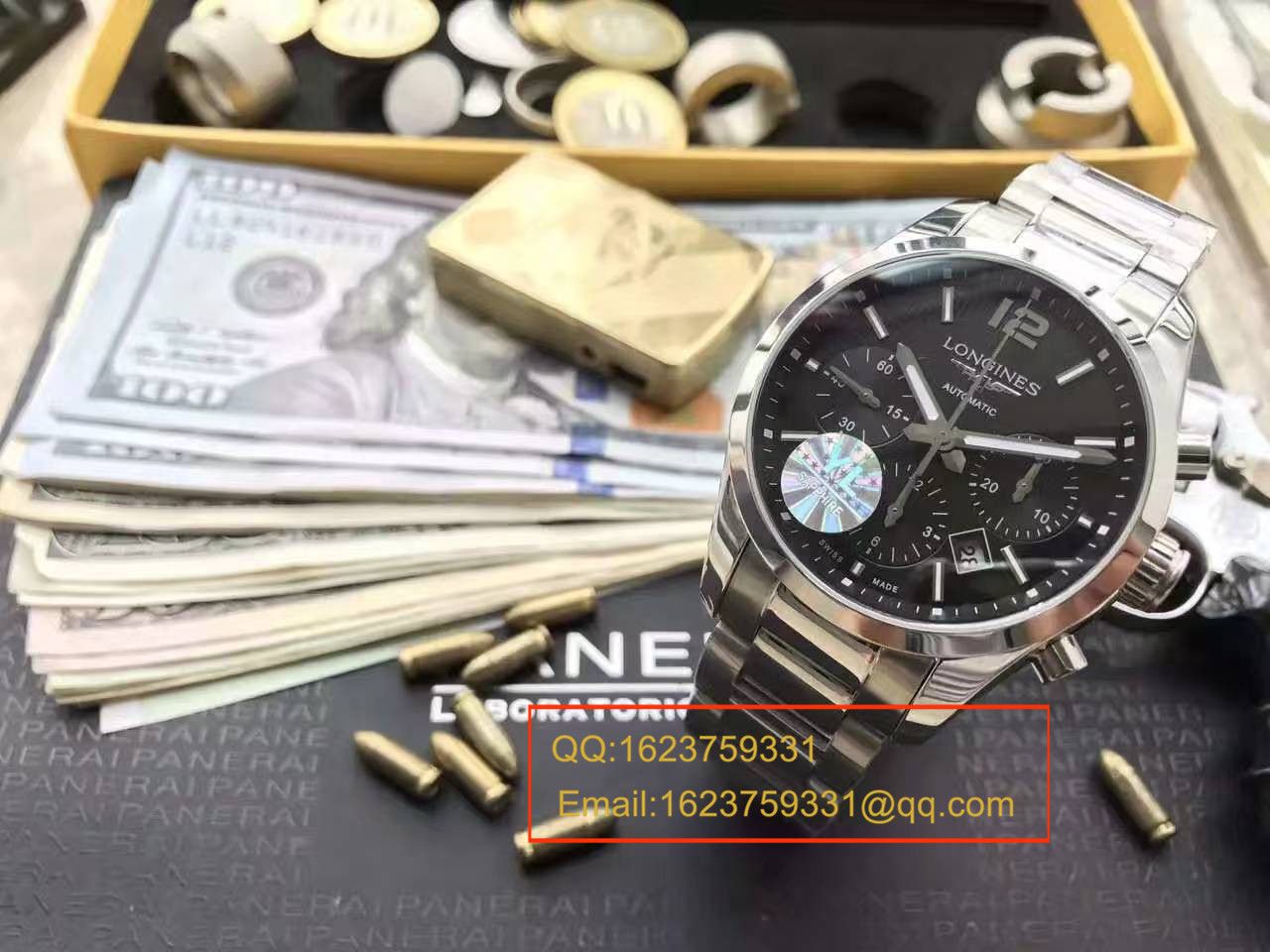 视频评测YL  浪琴康铂系列L2.786.4.56.6男表 / LAF055