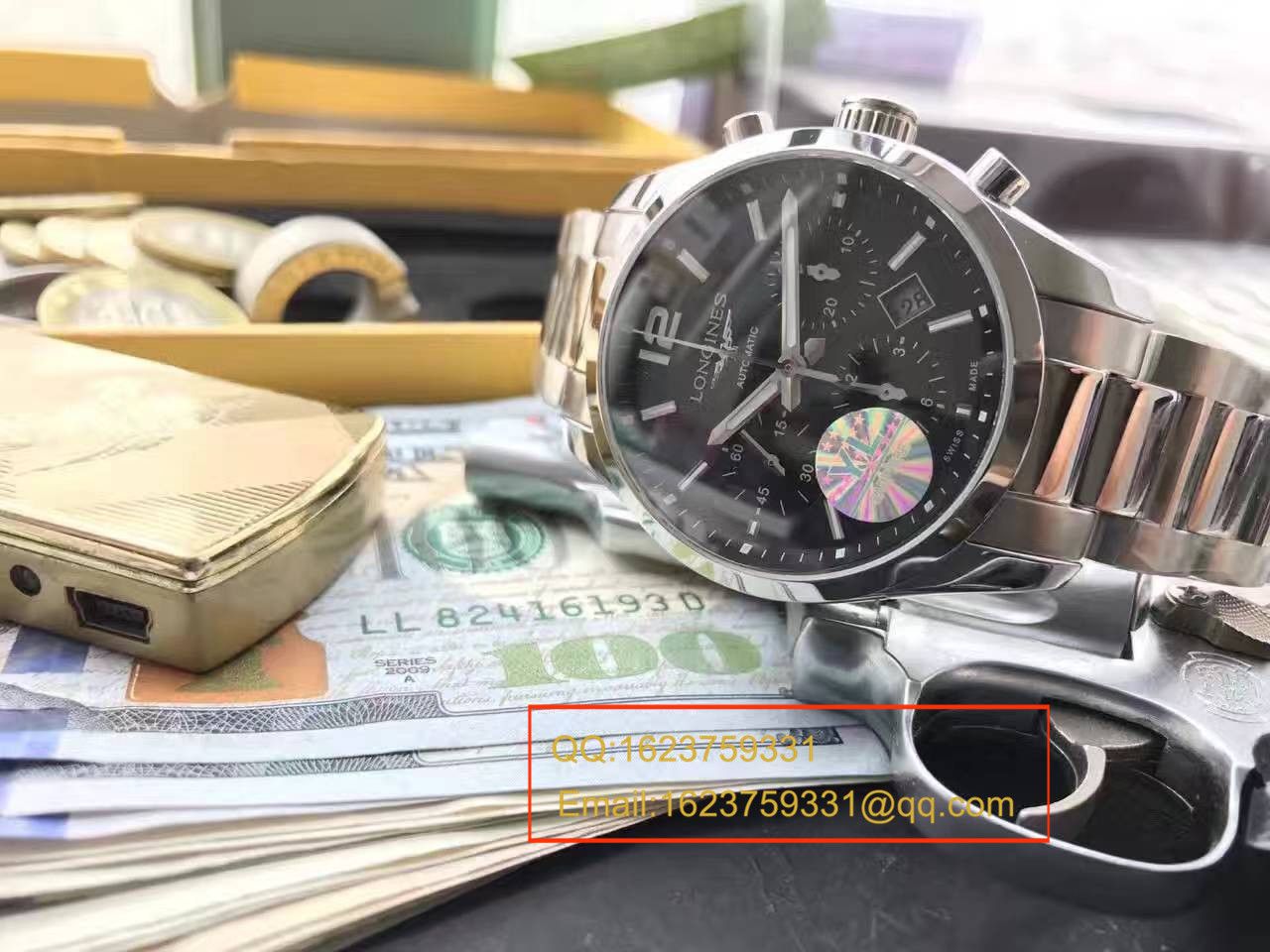 视频评测YL  浪琴康铂系列L2.786.4.56.6男表 / LAF055