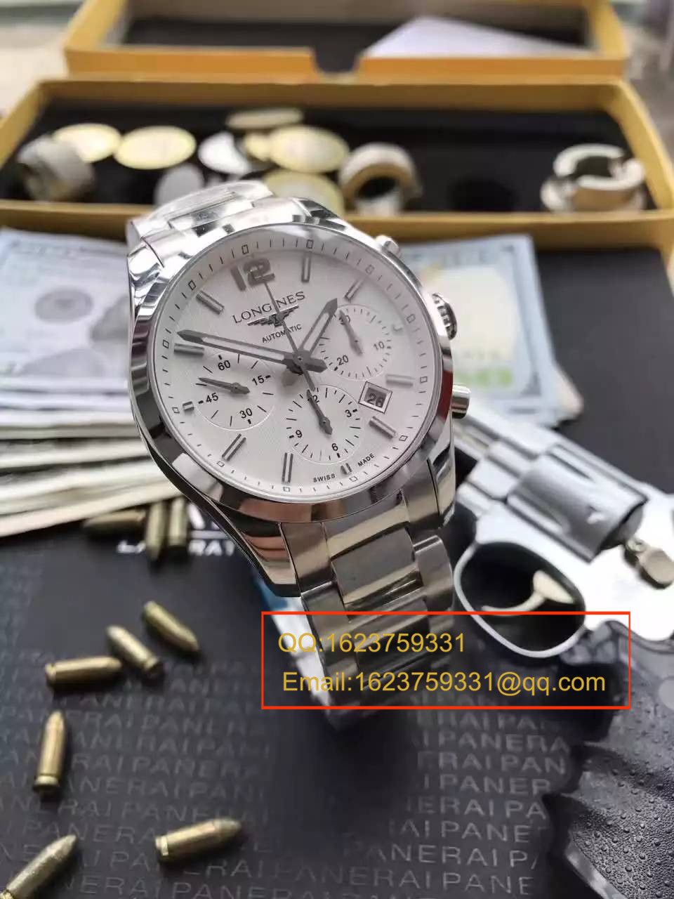 视频评测YL厂浪琴康铂系列L2.786.4.76男表 / LAF053