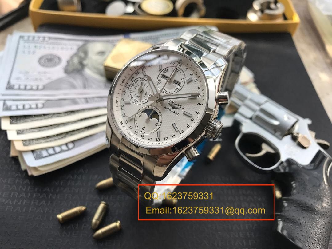 视频评测YL厂高浪琴康铂系列月相腕表L2.798.4.72.6 / LB0052