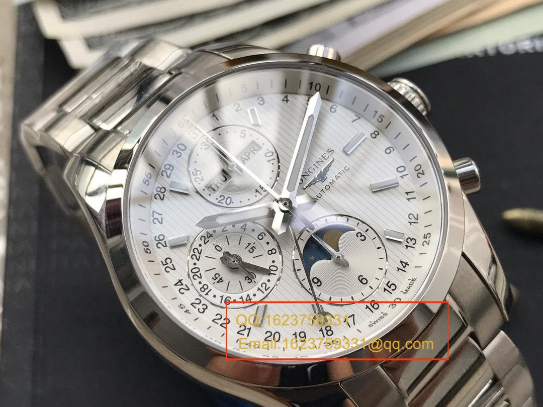 视频评测YL厂高浪琴康铂系列月相腕表L2.798.4.72.6 / LB0052