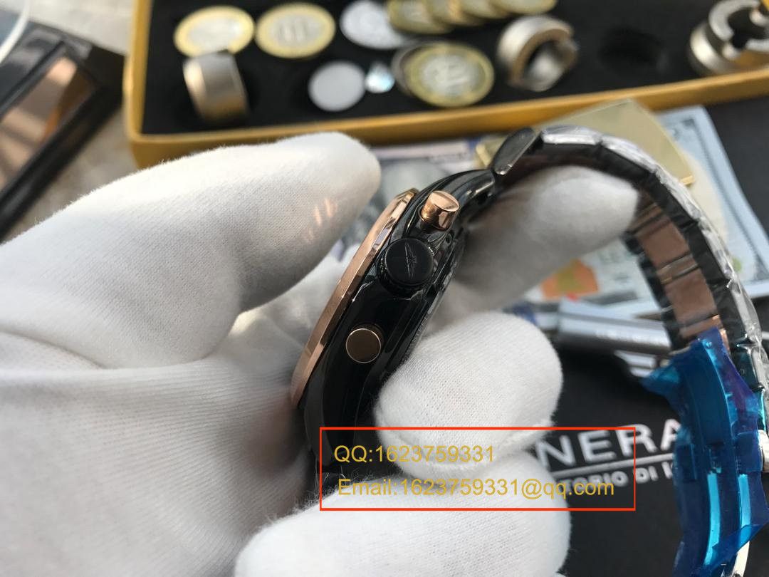 视频评测YL厂浪琴康铂旗舰版黑面间金版男表 / L054