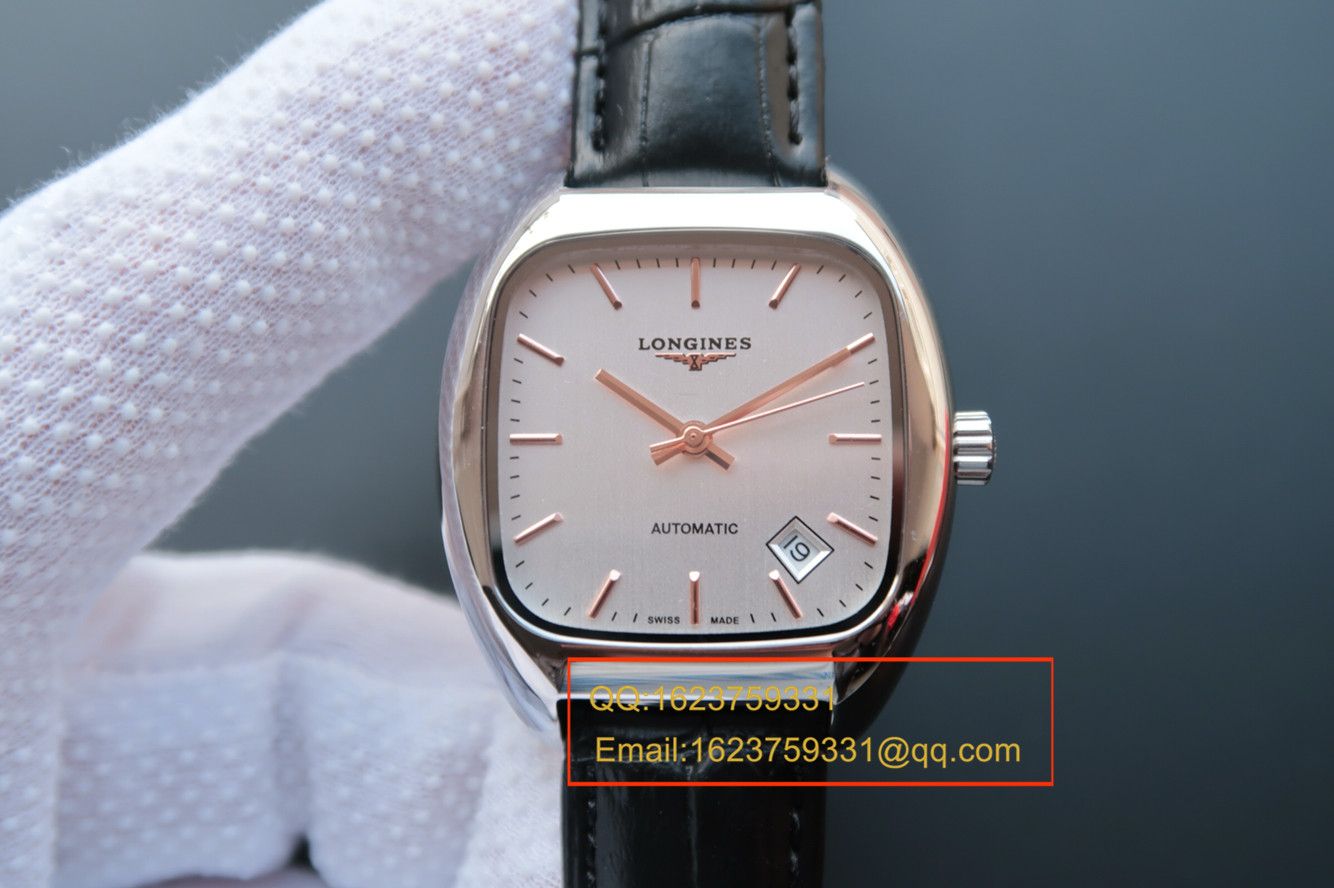   MK厂浪琴HERITAGE1969复古传统系列L2.310.4.72.0金壳腕表 / L091