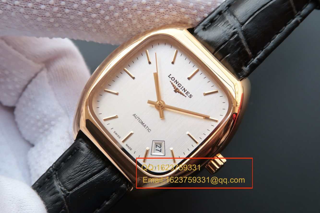   MK厂浪琴HERITAGE1969复古传统系列L2.310.4.72.0金壳腕表 / L091