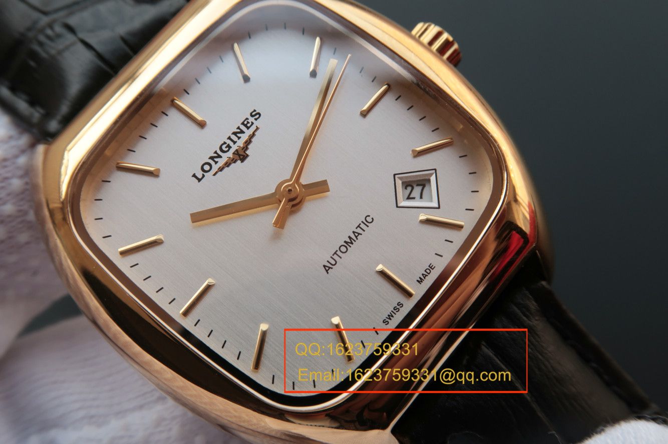   MK厂浪琴HERITAGE1969复古传统系列L2.310.4.72.0金壳腕表 / L091