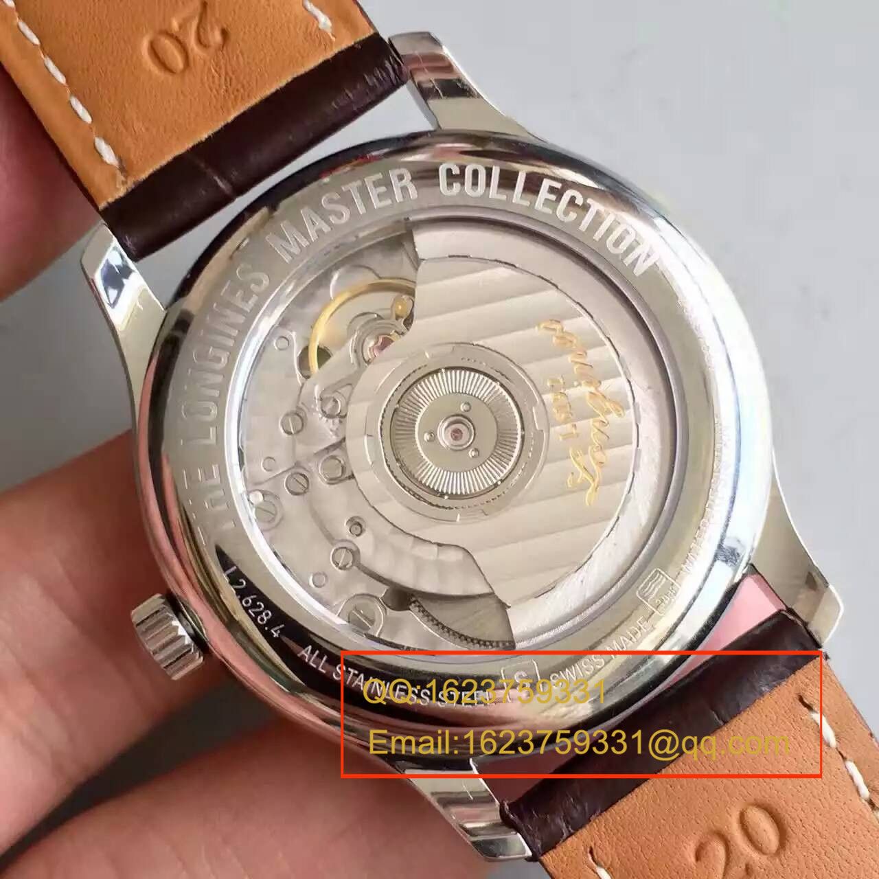   MK厂精  浪琴LONGINES制表传统《名匠系列》L2.518.4.78.3机械腕表 / LQ008