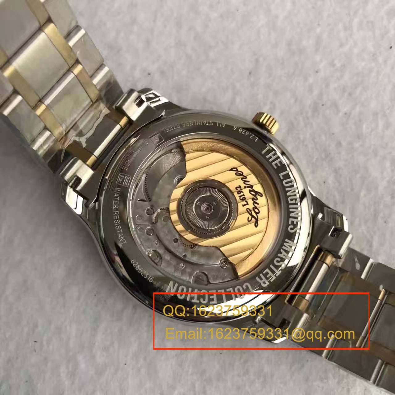   MK厂浪琴MASTER COLLECTION名匠系列 L2.628.5.11.7腕表 / L087