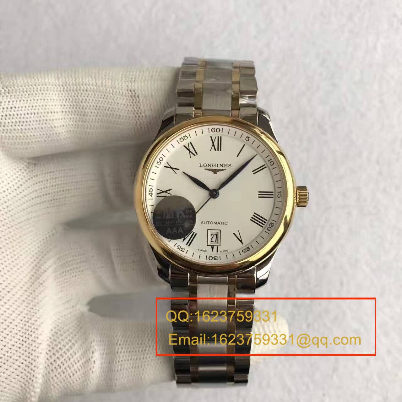   MK厂浪琴MASTER COLLECTION名匠系列 L2.628.5.11.7腕表 / L087