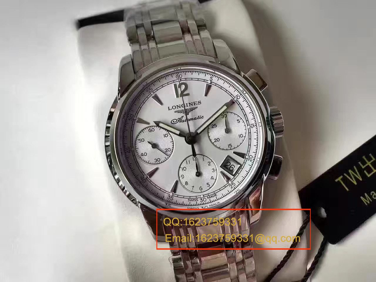   台湾厂TW  浪琴制表传统 SAINT-IMIER索伊米亚系列L2.753.4.72.6腕表 / L083