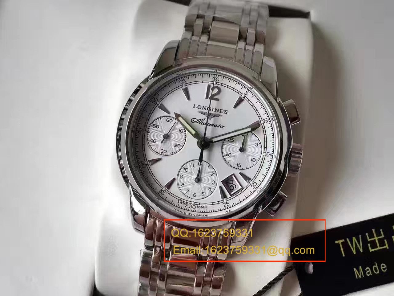   台湾厂TW  浪琴制表传统 SAINT-IMIER索伊米亚系列L2.753.4.72.6腕表 / L083