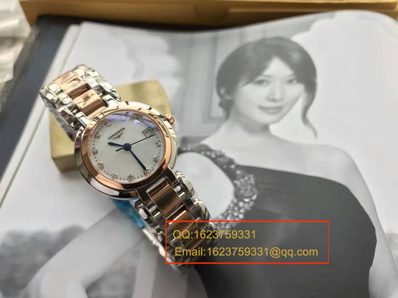   KZ台湾厂高浪琴优雅 PRIMALUNA心月系列L8.109.5.87.6腕表 / L046