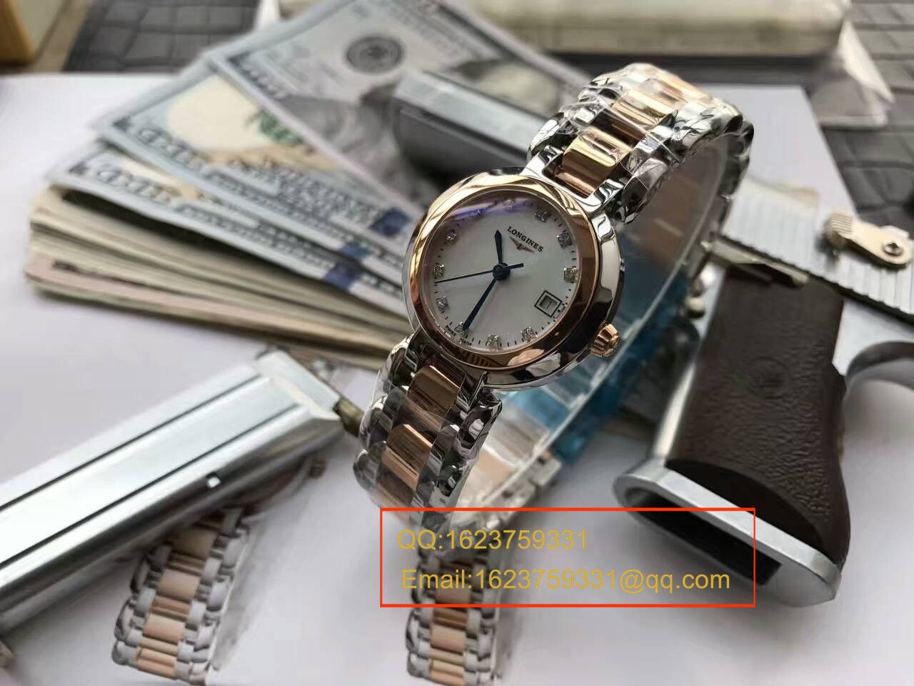   KZ台湾厂高浪琴优雅 PRIMALUNA心月系列L8.109.5.87.6腕表 / L046