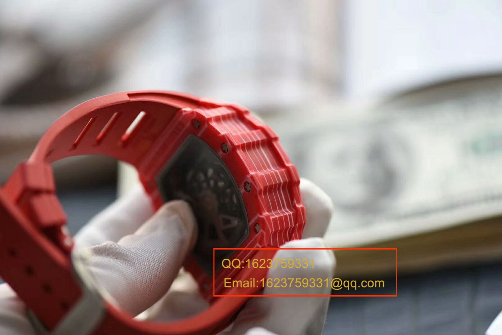 视频评测KV  RICHARD MILLE理查德.米勒男士系列红蜘蛛～RM035-02 / RMBF35-02