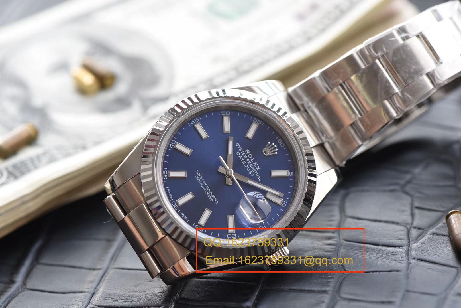 视频评测N厂表  劳力士日志型系列116334-72210蓝盘机械腕表 / RBD095.1