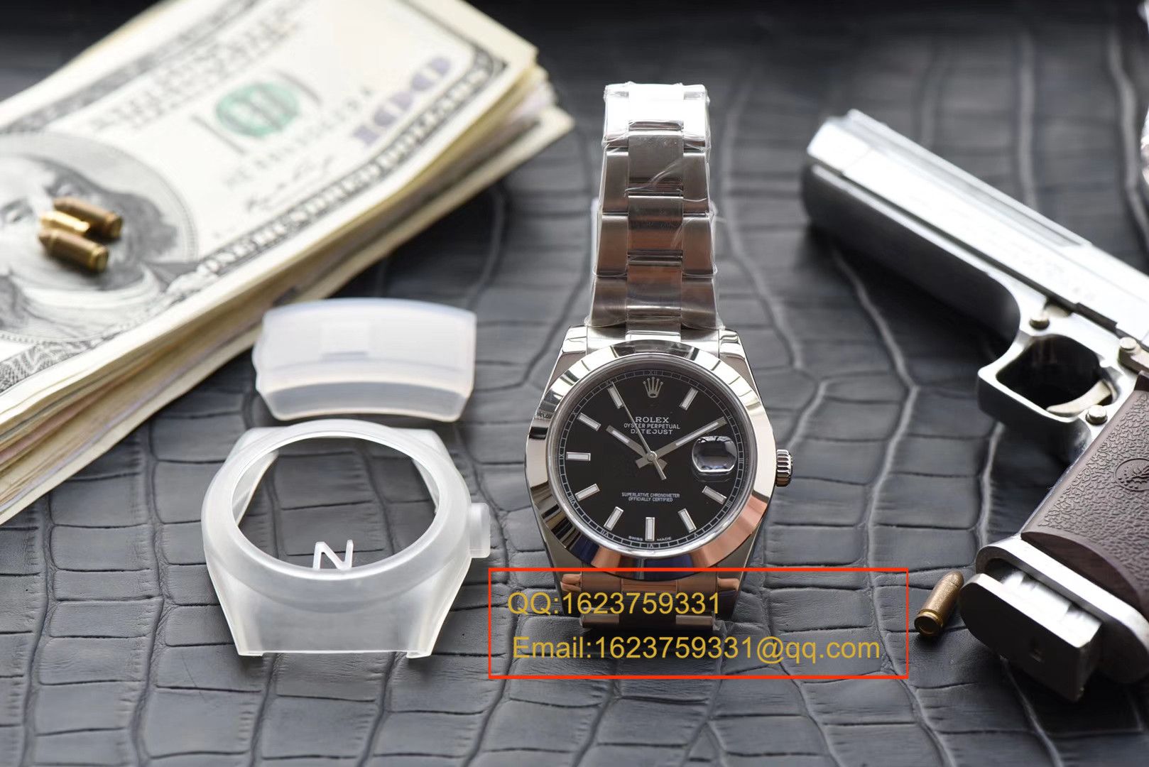   N厂高劳力士日志型系列116334-黑盘腕表 / RBE093