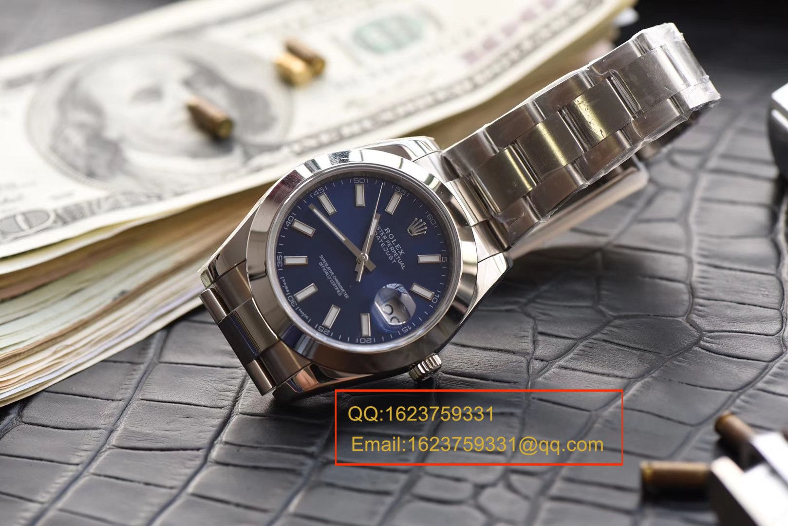 视频评测N厂劳力士日志型系列116300蓝盘腕表 / RBD187