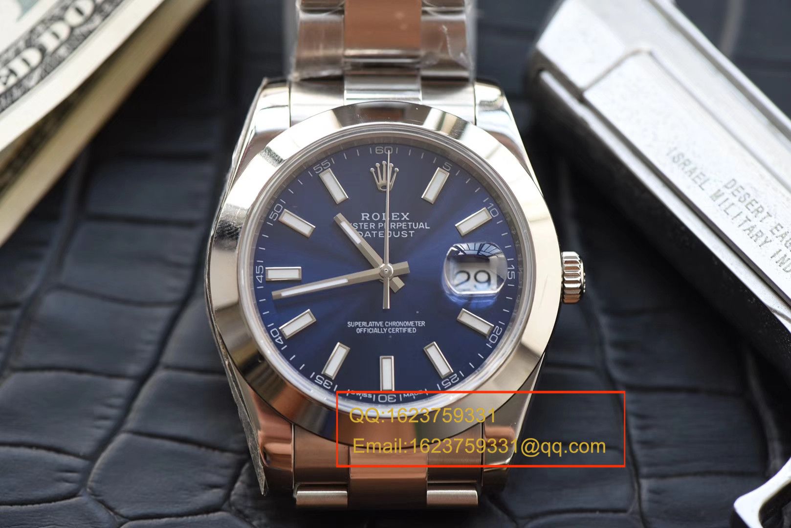 视频评测N厂劳力士日志型系列116300蓝盘腕表 / RBD187